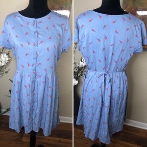 JunkFood Blue Lightning Bolt Casual